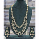 Rajwadi Collection Heritage Polki Kundan Stone Long Necklace Set