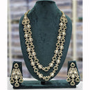 Rajwadi Collection Heritage Polki Kundan Stone Long Necklace Set