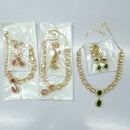 Rajwadi Collection Heritage Polki Kundan Stone Necklace Set