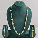 Rajwadi Collection Royal Beads Long Necklace Set