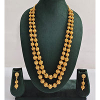 Rajwadi Collection Royal Beads Long Necklace Set