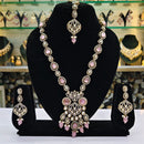 Rajwadi Collection Crystal And Austrian Stone Designer Necklace Set