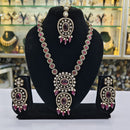 Rajwadi Collection Premium Pota And Austrain Pearl Ethnic Necklace Set