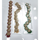 Rajwadi Collection Crystal Stones And Pearls Bridal Hair Choti