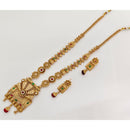  Rajwadi Collection Signature Pota Stone And Austrian Stone Long Jewellery Set
