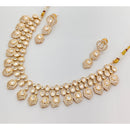 Rajwadi Collection Premium Polki Kundan Stone Necklace Set