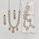 Rajwadi Collection Royal Polki Kundan Stone Designer Necklace Set