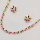 Rajwadi Collection Royal Polki Kundan Stone Designer Necklace Set