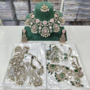 Rajwadi Collection Heritage Polki Kundan Stone And Beads Choker Necklace Set