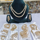 Rajwadi Collection Heritage Polki Kundan Stone Necklace Set