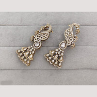 Rajwadi Collection Glamorous American Diamond (Left & Right) Ear Cuff Earrings