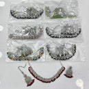 Rajwadi Collection Grand Crystal Stone And Pearl Necklace Set