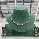 Rajwadi Collection Heritage Polki Kundan Stone Necklace Set