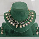Rajwadi Collection Heritage Polki Kundan Stone Necklace Set