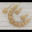 Rajwadi Collection Graceful Pearl Necklace Set With Earrings