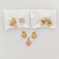 Rajwadi Collection Designer Polki Kundan Pendant Set