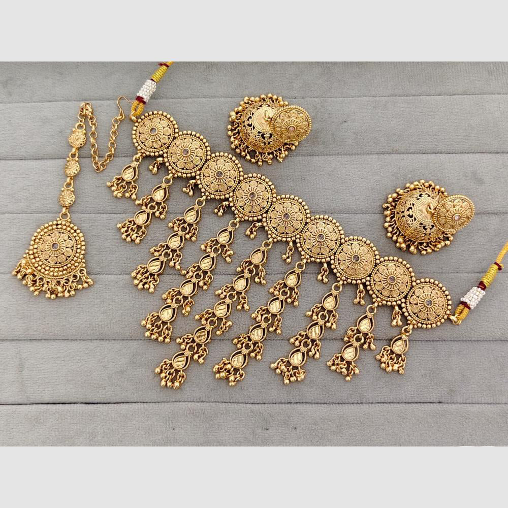 Rajwadi Collection Austrian Stone Designer Necklace Set