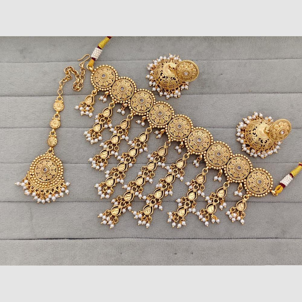 Rajwadi Collection Austrian Stone Designer Necklace Set