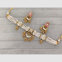 Rajwadi Collection Heritage Polki Kundan Stone Necklace Set