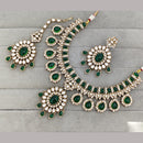 Rajwadi Collection Heritage Crystal Stone And Austrian Stone Necklace Set