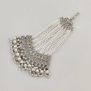 Rajwadi Collection Designer Crystal Stone And Pearl Bridal Passa for Women