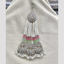 Rajwadi Collection Designer Crystal Stone And Pearl Bridal Passa for Women