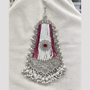 Rajwadi Collection Designer Crystal Stone And Pearl Bridal Passa for Women