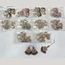 Rajwadi Collection Royal Crystal Stone And Pearl Designer Dangler Earrings With Maangtikka