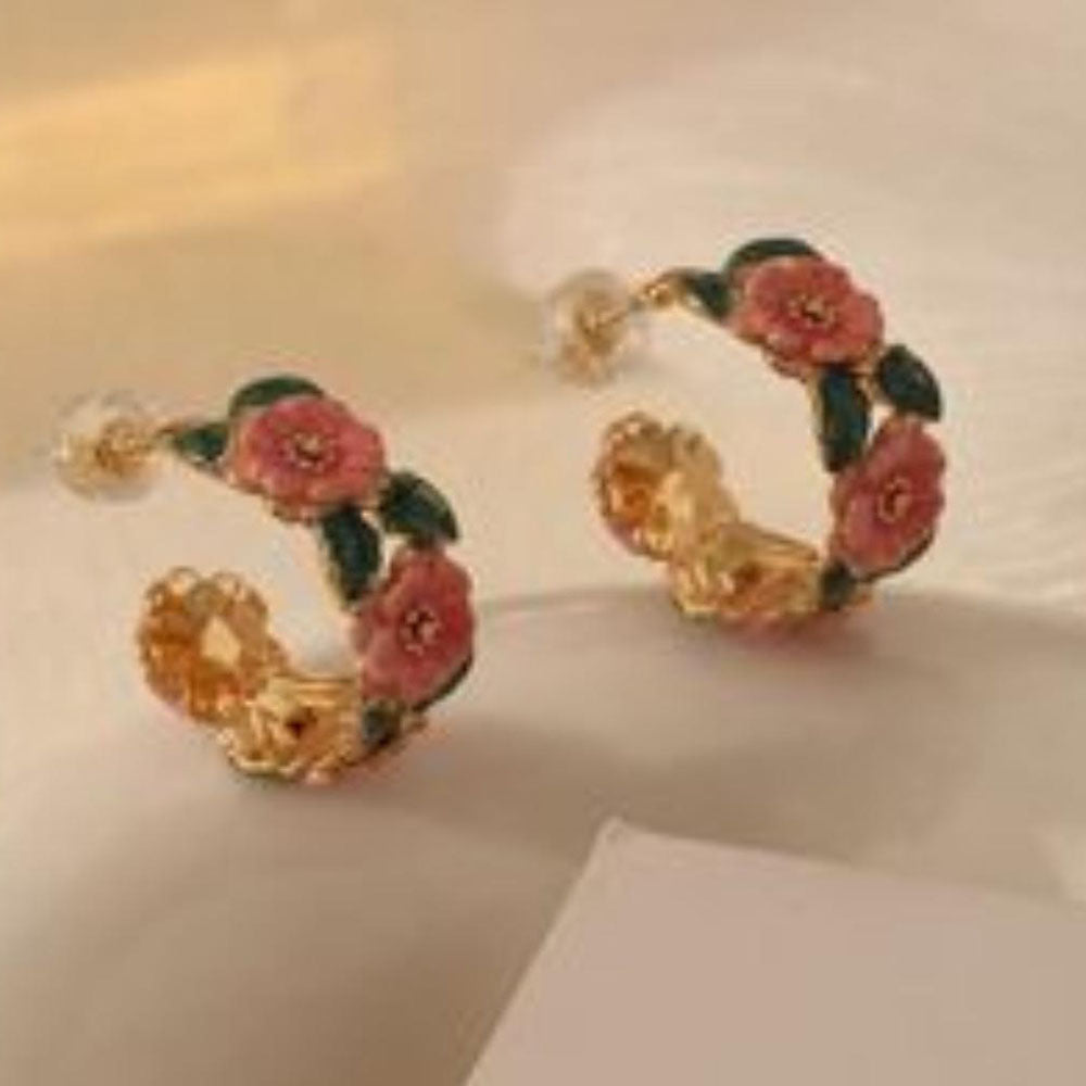 VF Collection Gold Plated Studs Earrings