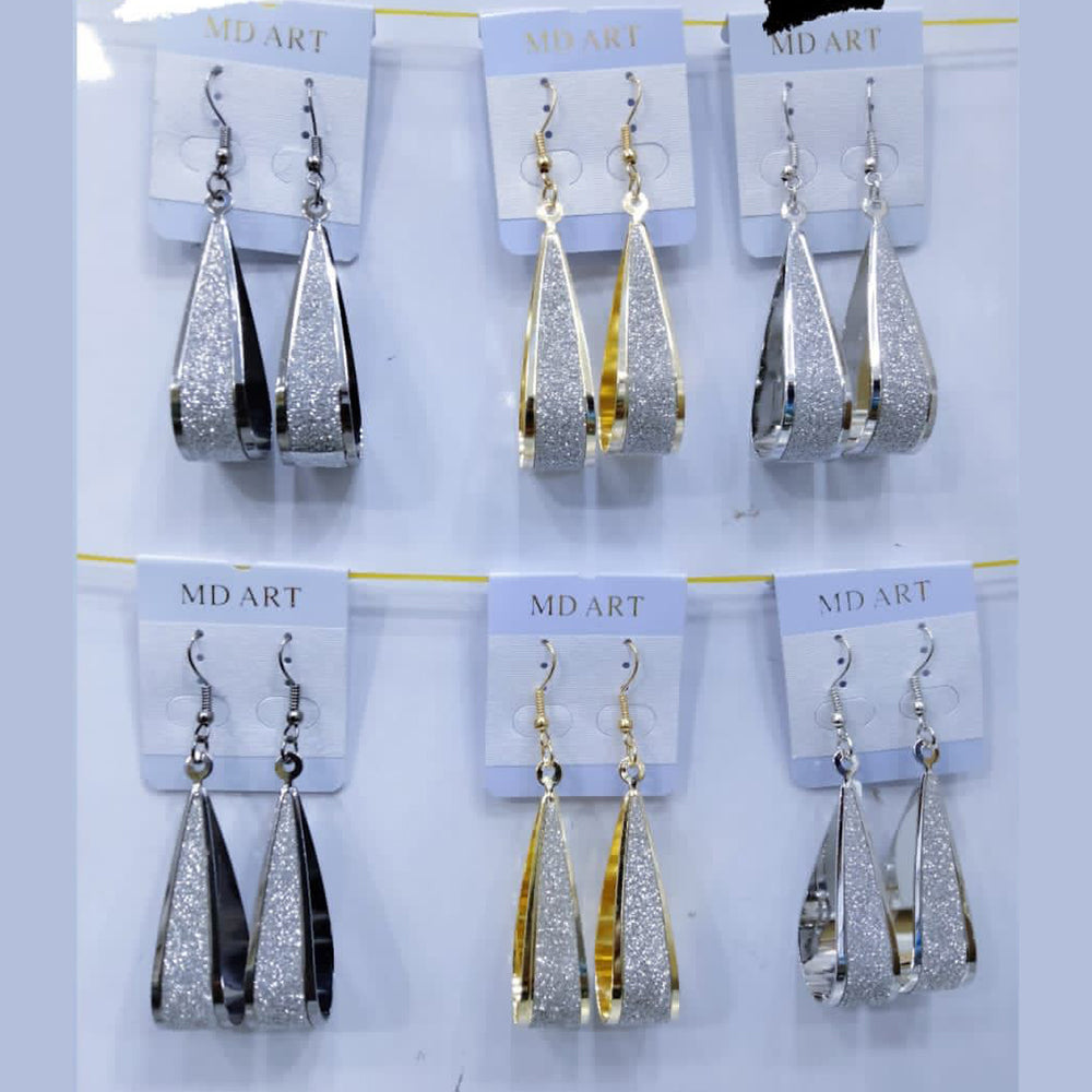 MD Art Dangler Earrings (Mix Color)