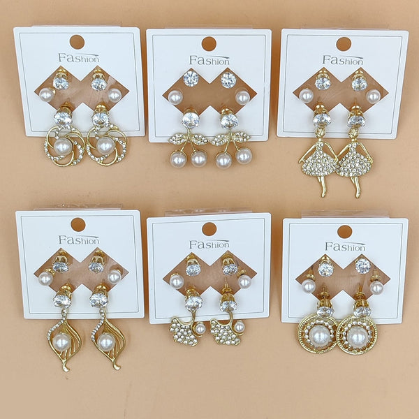 MD Art Dangler Earrings (Mix Design)