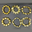 MD Art Gold Plated Bracelet (Mix Design)