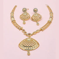 Sanjana Jewels Gold Plated Austrian Stone Necklace Set