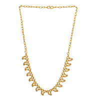 Urthn Gold Plated Elegant Austrian Stone Necklace set(Pack of 3)
