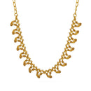 Urthn Gold Plated Elegant Austrian Stone Necklace set(Pack of 3)