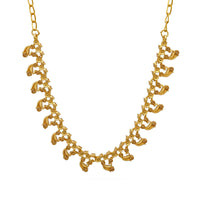 Urthn Gold Plated Elegant Austrian Stone Necklace set(Pack of 3)