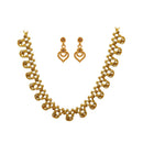 Urthn Gold Plated Elegant Austrian Stone Necklace set(Pack of 3)