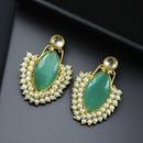 Maharani Jewels Gold Plated Pearls Dangler Earrings