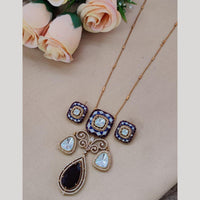 Maharani Jewels Gold Plated Crystal And Austrain Stone Neckalce Set