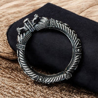 Maharani Jewels Oxidised Plated Openable Kada