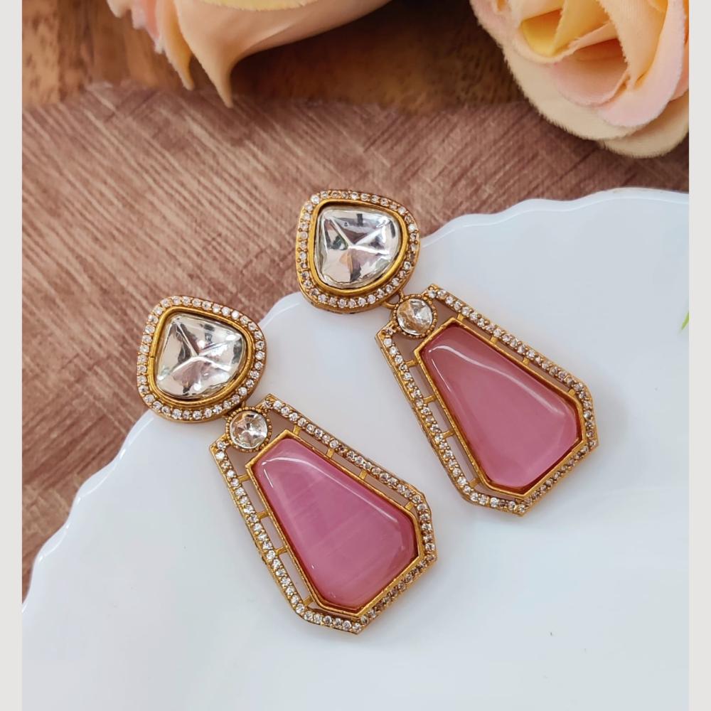 Maharani Jewels Timeless Glamour Austrain Stone Dangler Earrings