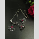 Maharani Jewels Elegant Radiance Pota Stone Long Necklace Set