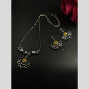 Maharani Jewels Elegant Radiance Pota Stone Long Necklace Set