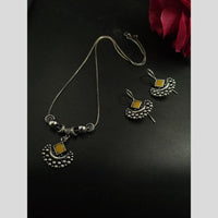 Maharani Jewels Elegant Radiance Pota Stone Long Necklace Set