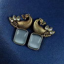 Maharani Regal Shine Pota Stone Dangler Earrings