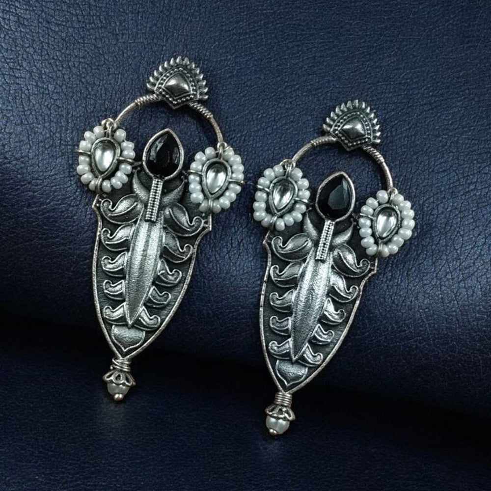 Maharani Jewels Oxidised Ethnic Dangler Earirngs For Women Perfect For Navratri