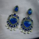 Maharani Jewels Elegance Pota Stone And Pearl Dangler Earrings
