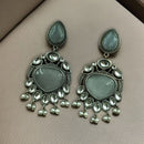 Maharani Jewels Elegance Pota Stone And Pearl Dangler Earrings