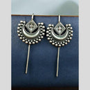 Maharani Jewels Stylish Oxidised Plated Austrian Stone Earcuff Earrings