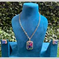Royal Kundan Jewellery Gold Plated Necklace Set